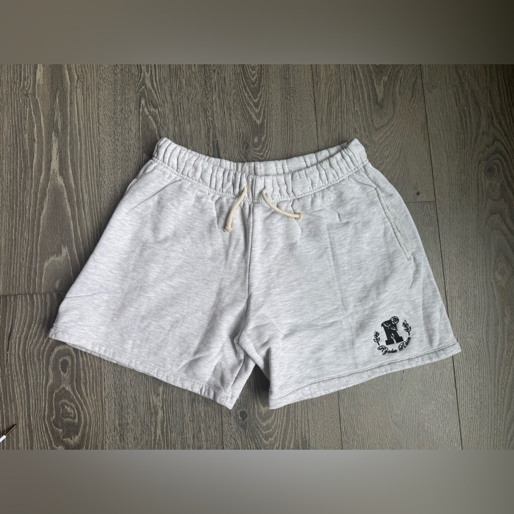 Ryoko Rain Heathered Sweat Shorts in Gray Size XXL